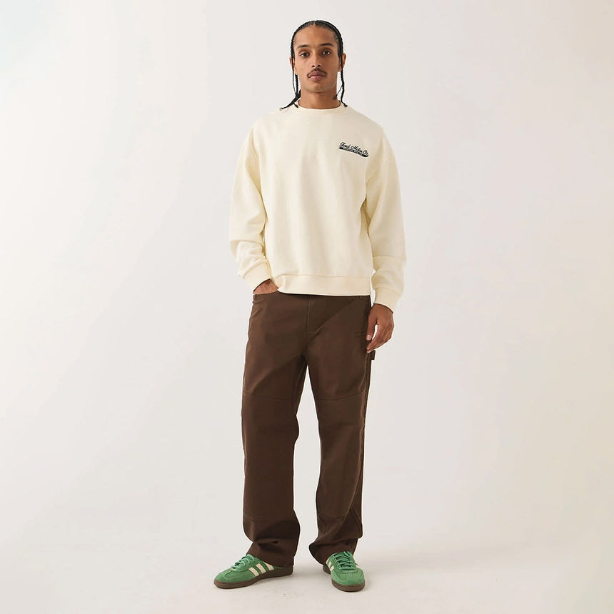 BRIXTON X Ford 71 Pickup Crew - Wimbledon White