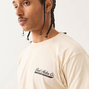 BRIXTON X Ford 71 Pickup Tee - Wimbledon White