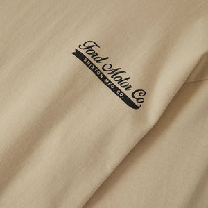 BRIXTON X Ford 71 Pickup Tee - Wimbledon White