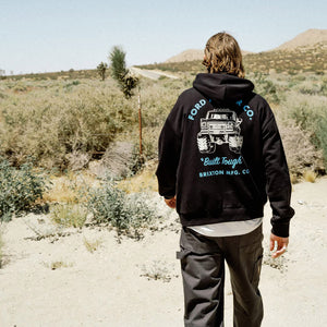 BRIXTON X Ford Built Tough 4X4 Hood - Burnt Rubber