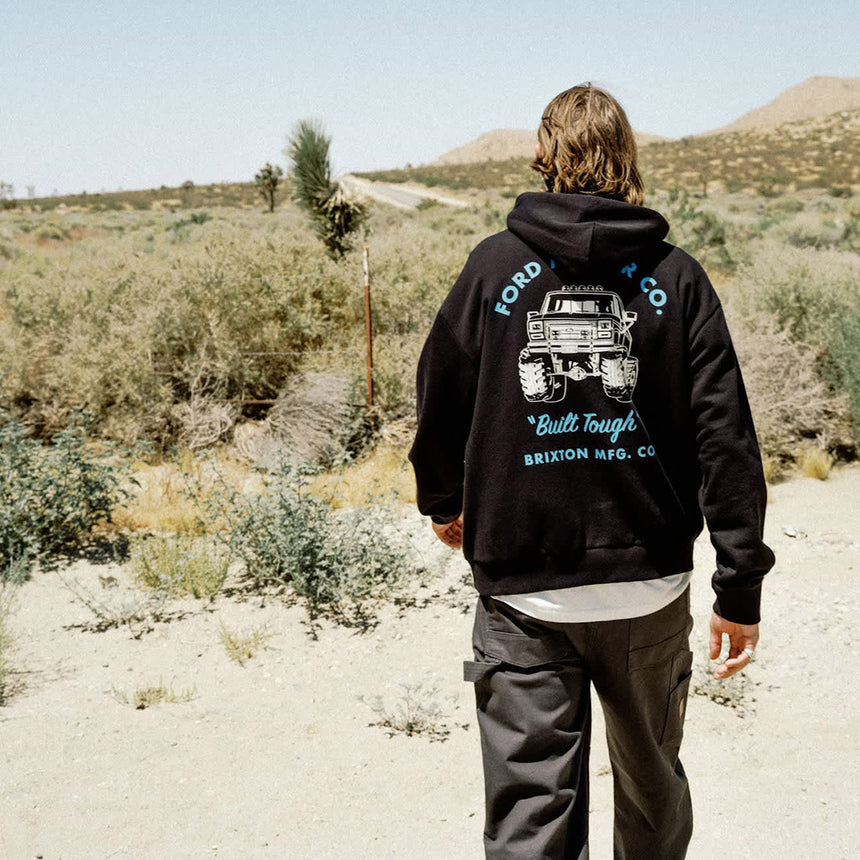 BRIXTON X Ford Built Tough 4X4 Hood - Burnt Rubber