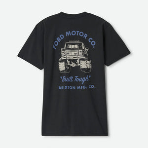 BRIXTON X Ford Built Tough 4X4 Tee - Burnt Rubber