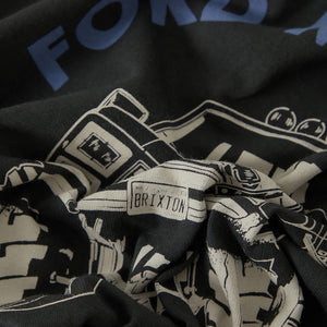 BRIXTON X Ford Built Tough 4X4 Tee - Burnt Rubber