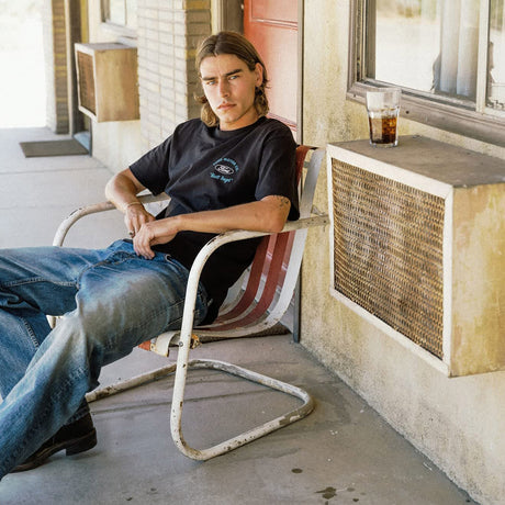 BRIXTON X Ford Built Tough 4X4 Tee - Burnt Rubber