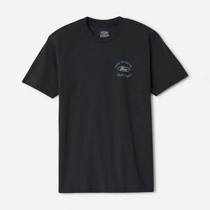 BRIXTON X Ford Built Tough 4X4 Tee - Burnt Rubber