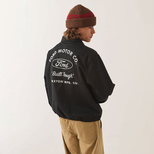 BRIXTON X Ford Built Tough Harrington Jacket - Burnt Rubber