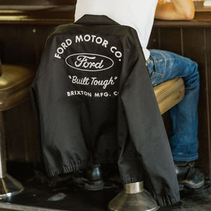 BRIXTON X Ford Built Tough Harrington Jacket - Burnt Rubber