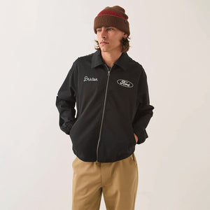 BRIXTON X Ford Built Tough Harrington Jacket - Burnt Rubber