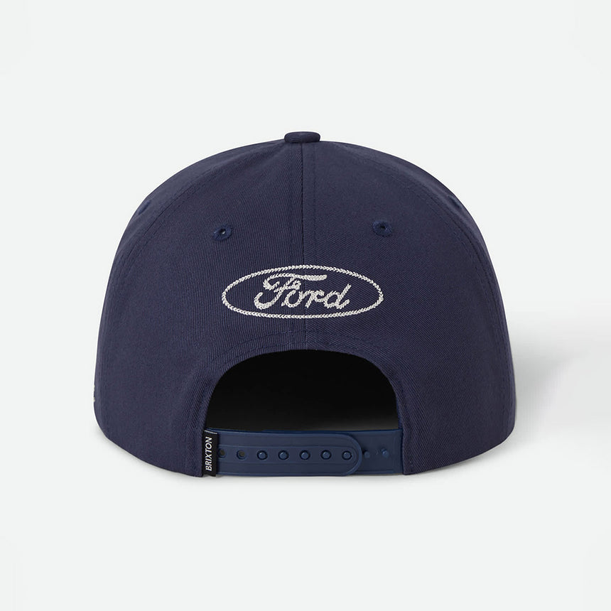 BRIXTON X Ford Built Tough Snapback - American Navy/Wimbledon White