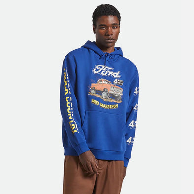 BRIXTON X Ford Mud Marathon Hood - Ford Blue