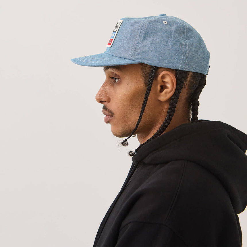 BRIXTON X Ford Service Dept Snapback - Blue Chambray