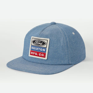 BRIXTON X Ford Service Dept Snapback - Blue Chambray