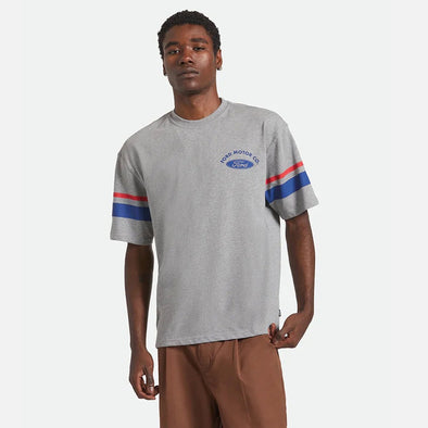 BRIXTON X Ford Truck Country Jersey - Heather Grey