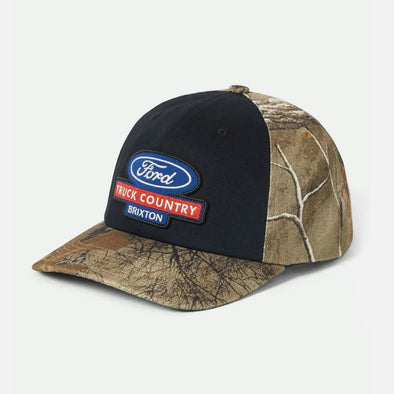 BRIXTON X Ford Truck Country MP Snapback Cap - Burnt Rubber/Camo