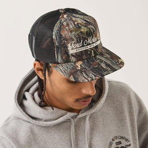 BRIXTON X Ford Trucker Hat - Boxwood Green