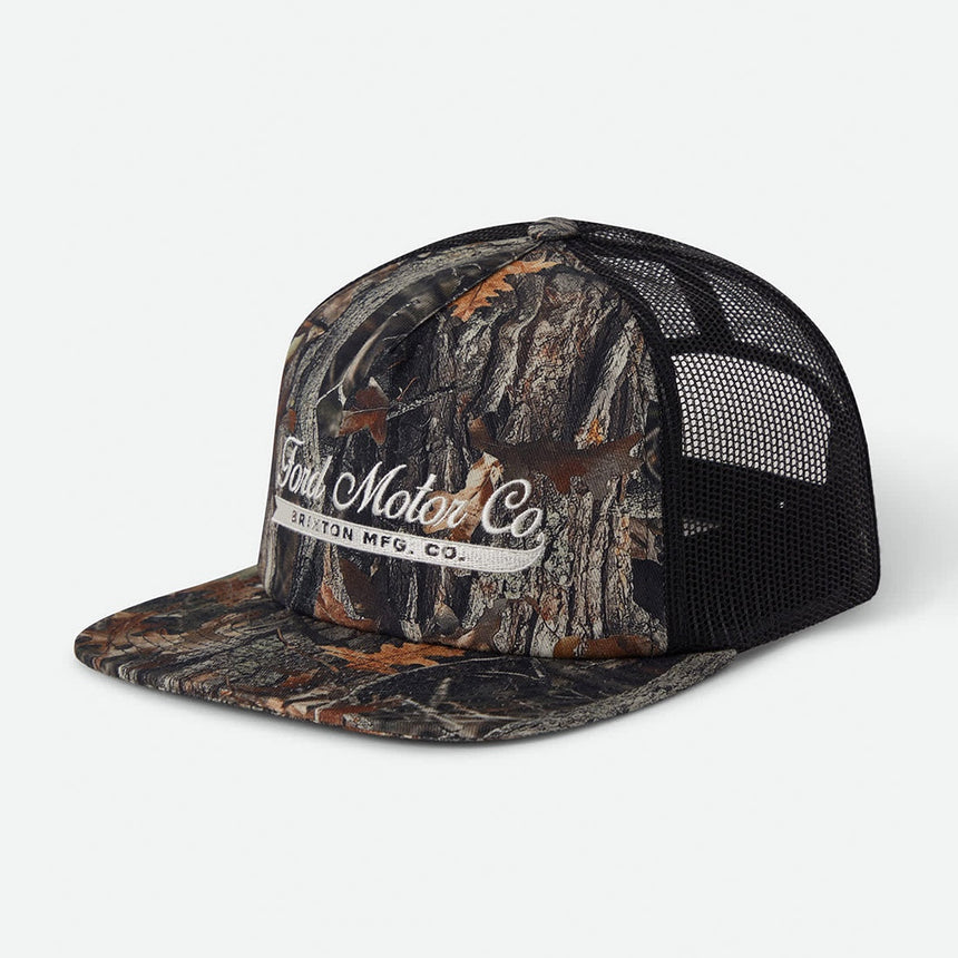 BRIXTON X Ford Trucker Hat - Boxwood Green