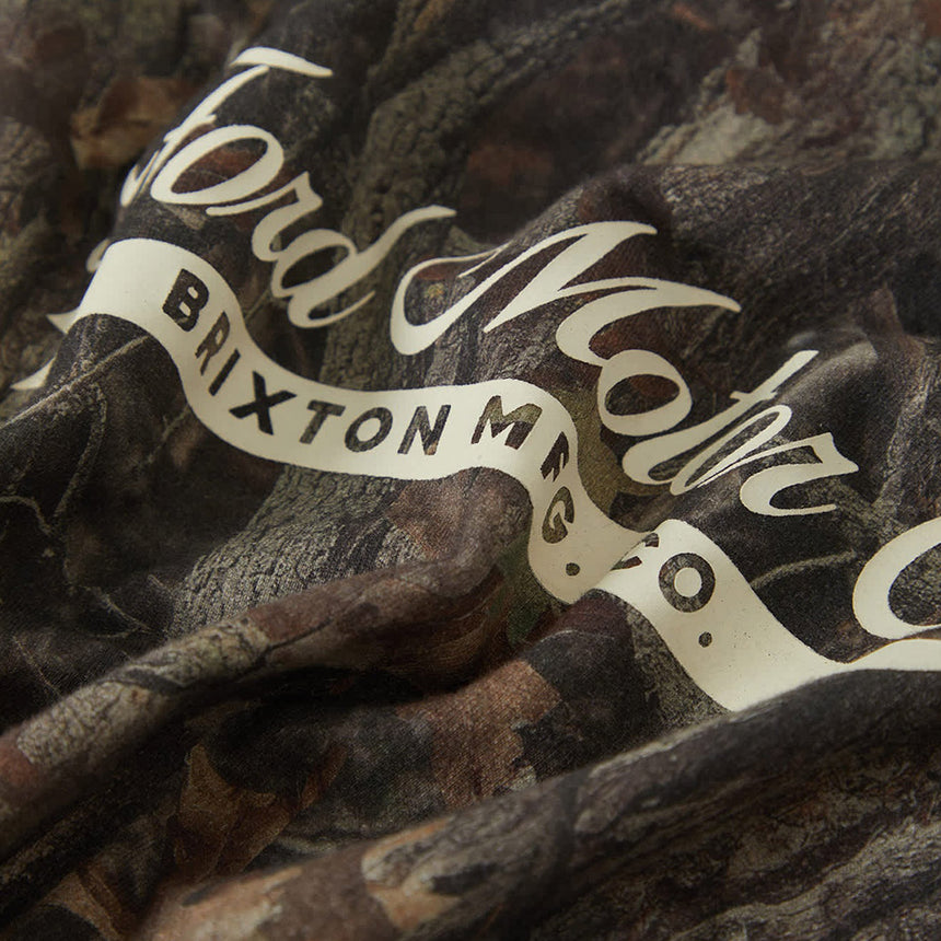 BRIXTON X Ford Women's Tee - Boxwood Green