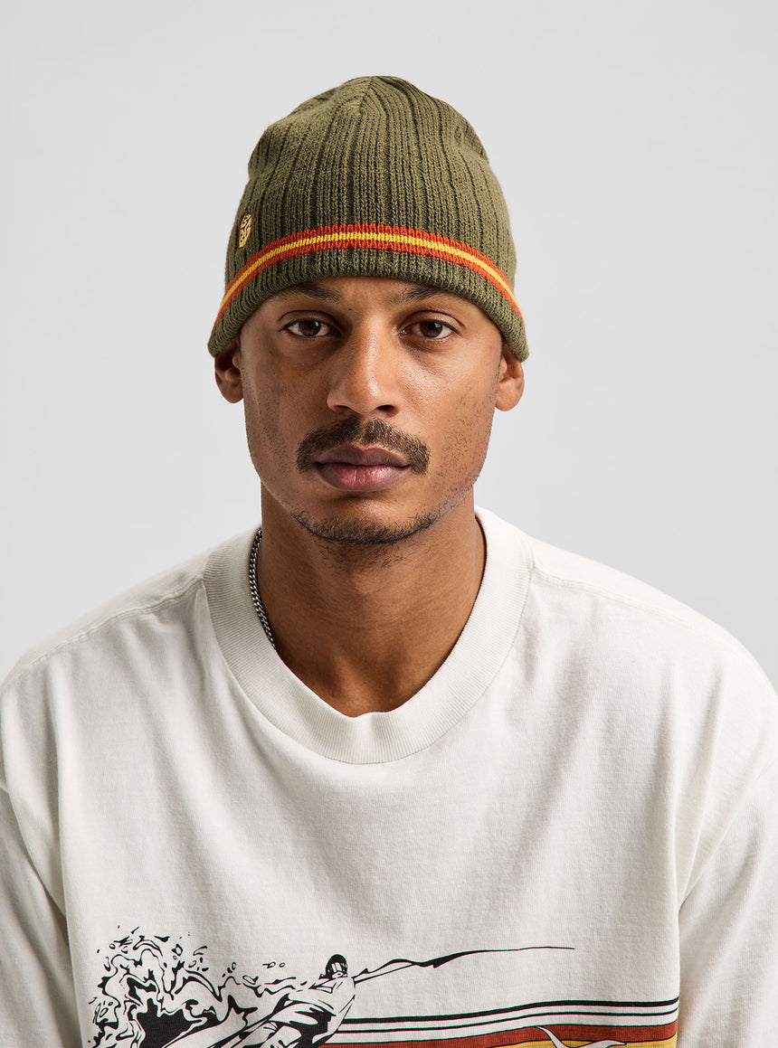BURTON 50th 90's Beanie - Stale Green