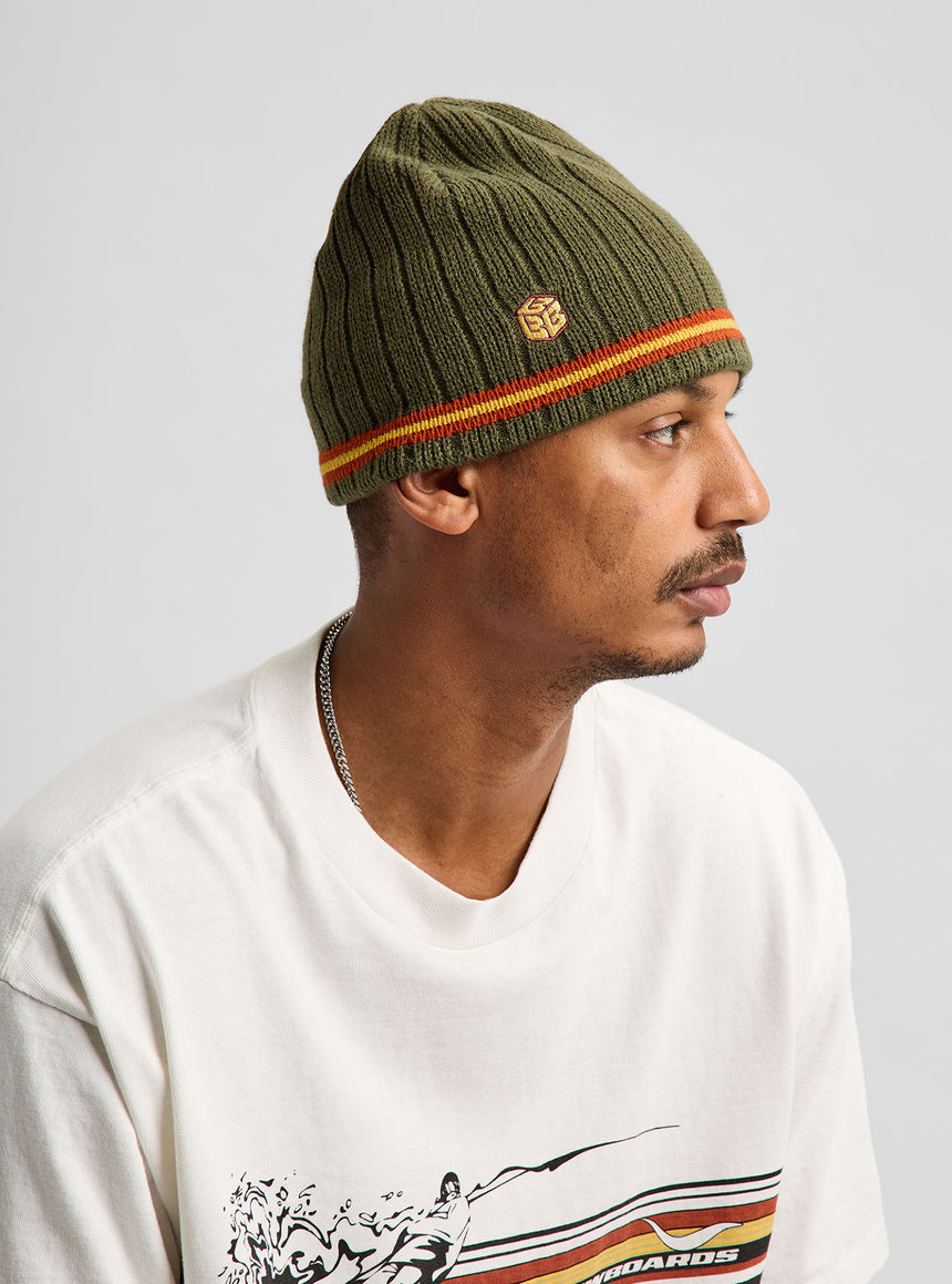 BURTON 50th 90's Beanie - Stale Green