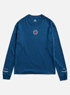 BURTON 50th 90's Long Sleeve Tee - Selvedge Blue