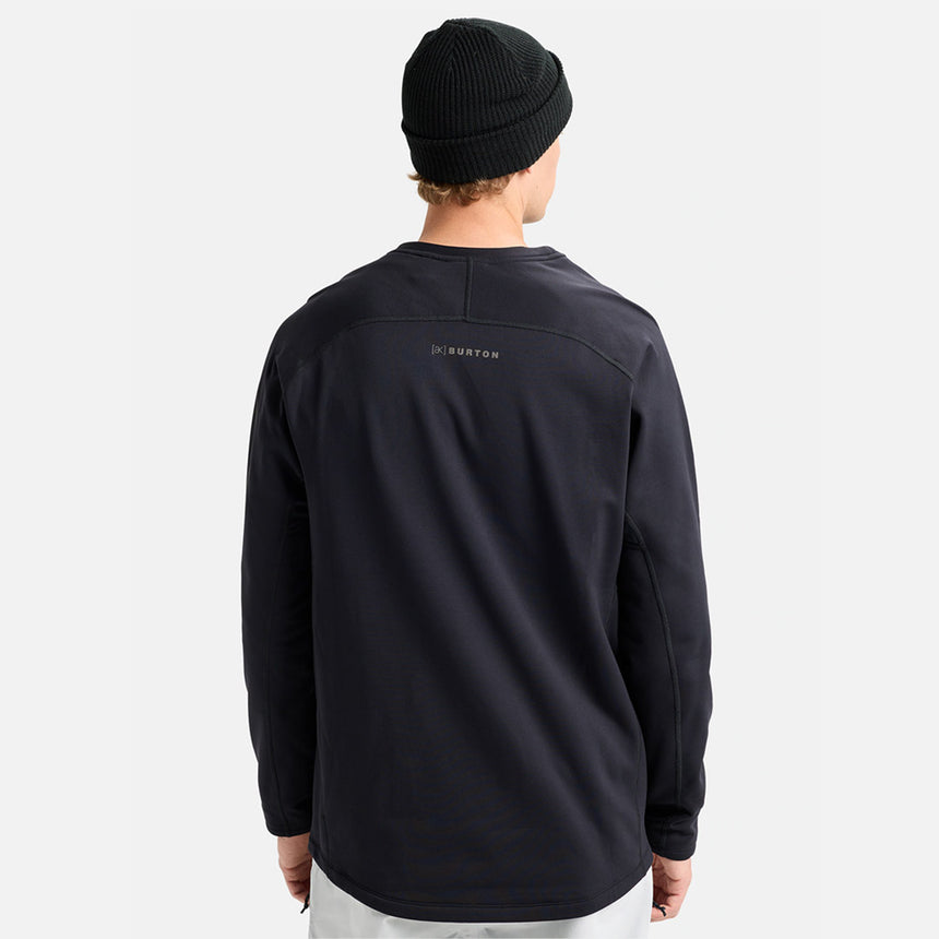 BURTON [ak] Baker Stretch Crew Fleece - True Black