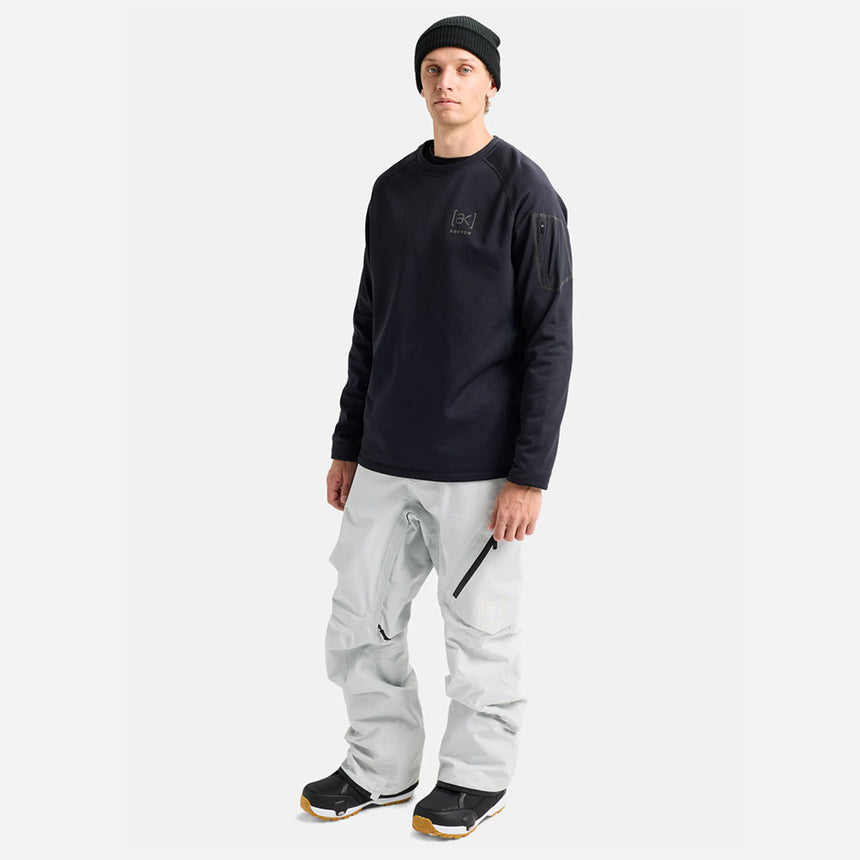 BURTON [ak] Baker Stretch Crew Fleece - True Black