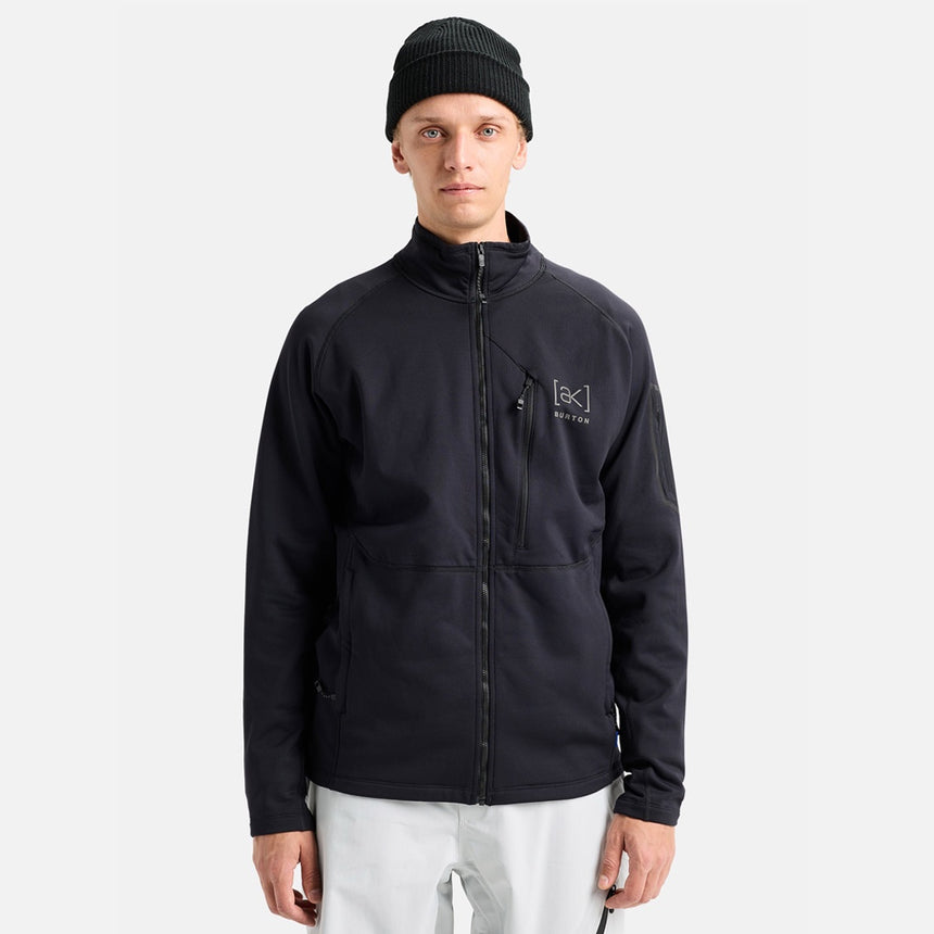 BURTON [ak] Baker Stretch Full-Zip Fleece - True Black