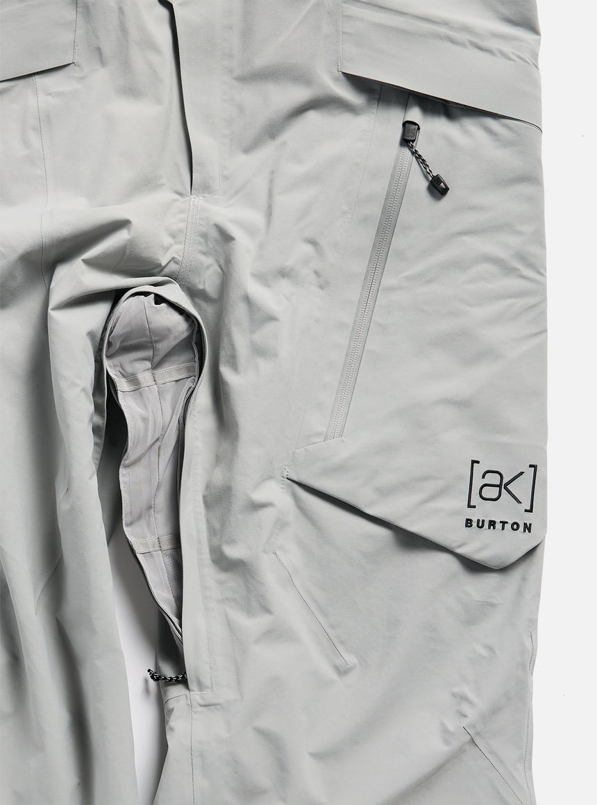 BURTON [ak] Cyclic Gore-Tex 2L Bib Pant 2027 - Apparition Gray