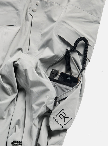 BURTON [ak] Cyclic Gore-Tex 2L Bib Pant 2027 - Apparition Gray