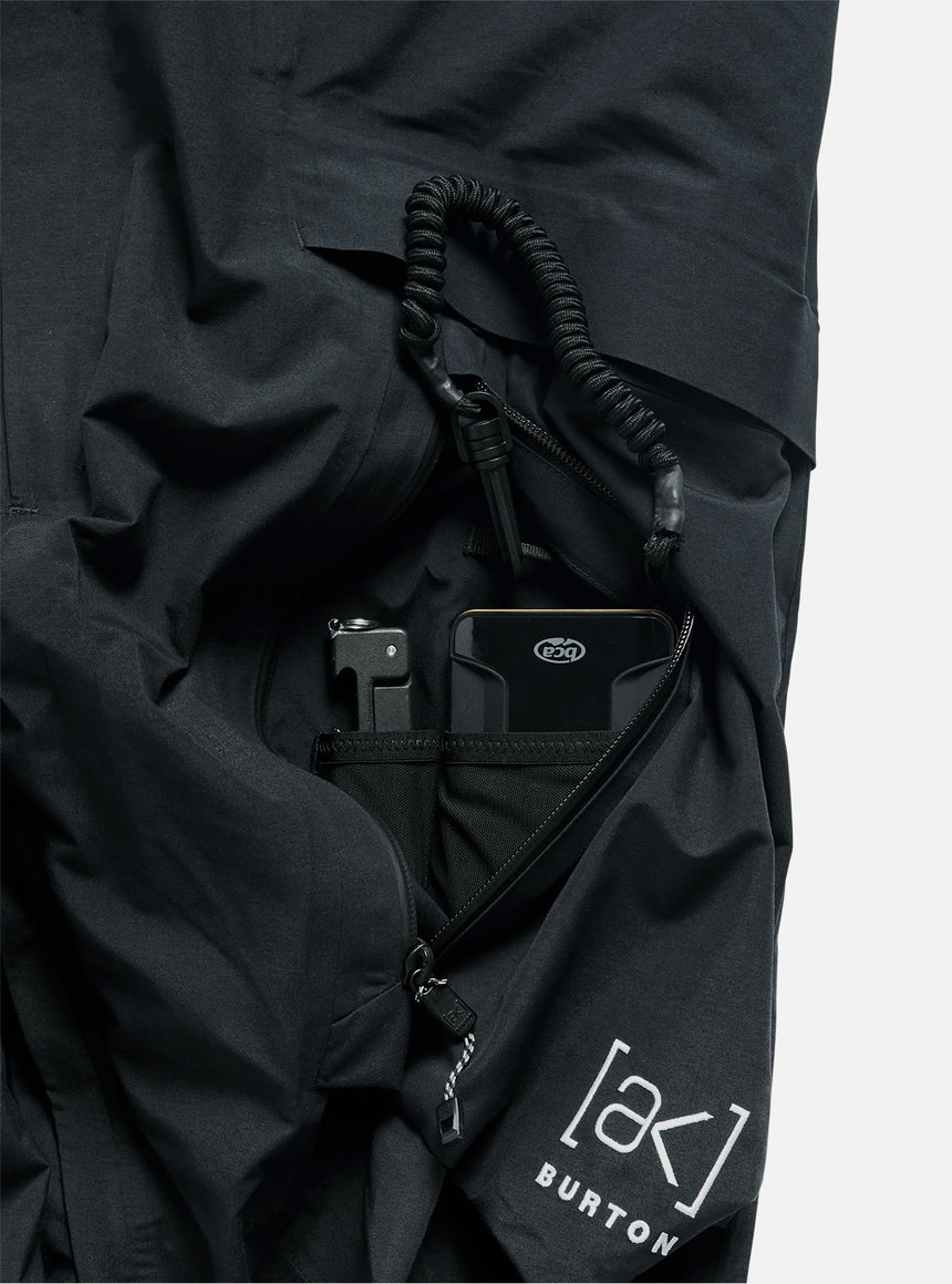 BURTON [ak] Cyclic Gore-Tex 2L Bib Pant 2027 - True Black