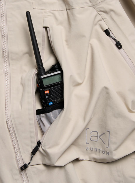 BURTON [ak] Cyclic Gore-Tex 2L Jacket 2027 - Chinchilla Gray
