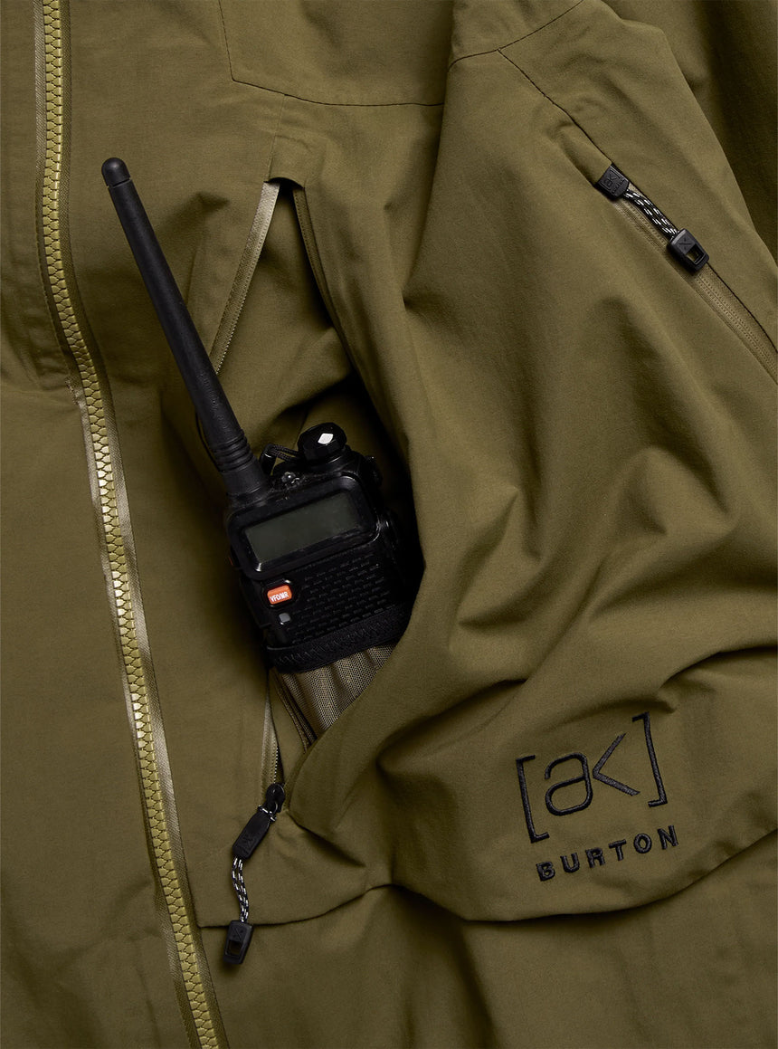 BURTON [ak] Cyclic Gore-Tex 2L Jacket 2027 - Dried Moss