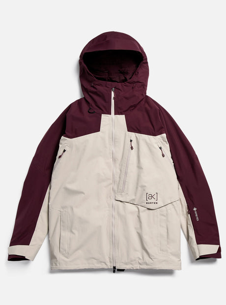 BURTON [ak] Cyclic Gore-Tex 2L Jacket 2027 - Rum Raisin/Chinchilla Gray