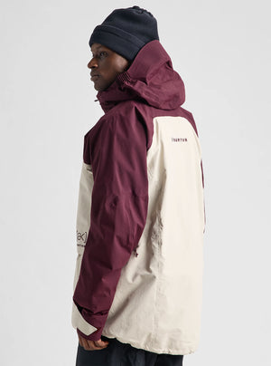 BURTON [ak] Cyclic Gore-Tex 2L Jacket 2027 - Rum Raisin/Chinchilla Gray