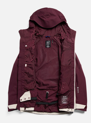 BURTON [ak] Cyclic Gore-Tex 2L Jacket 2027 - Rum Raisin/Chinchilla Gray