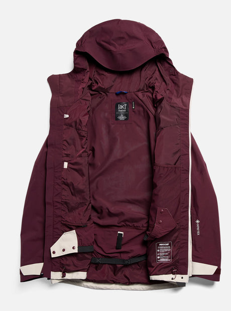 BURTON [ak] Cyclic Gore-Tex 2L Jacket 2027 - Rum Raisin/Chinchilla Gray