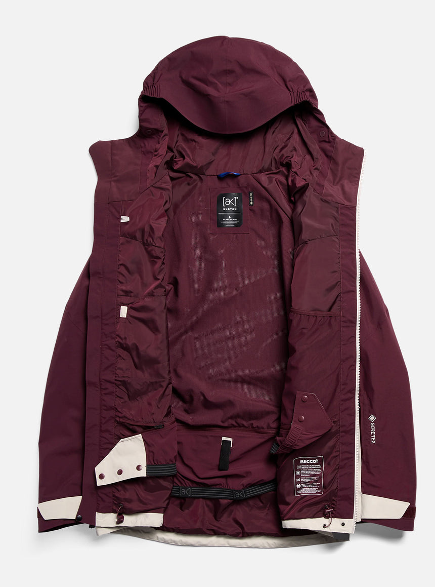 BURTON [ak] Cyclic Gore-Tex 2L Jacket 2027 - Rum Raisin/Chinchilla Gray