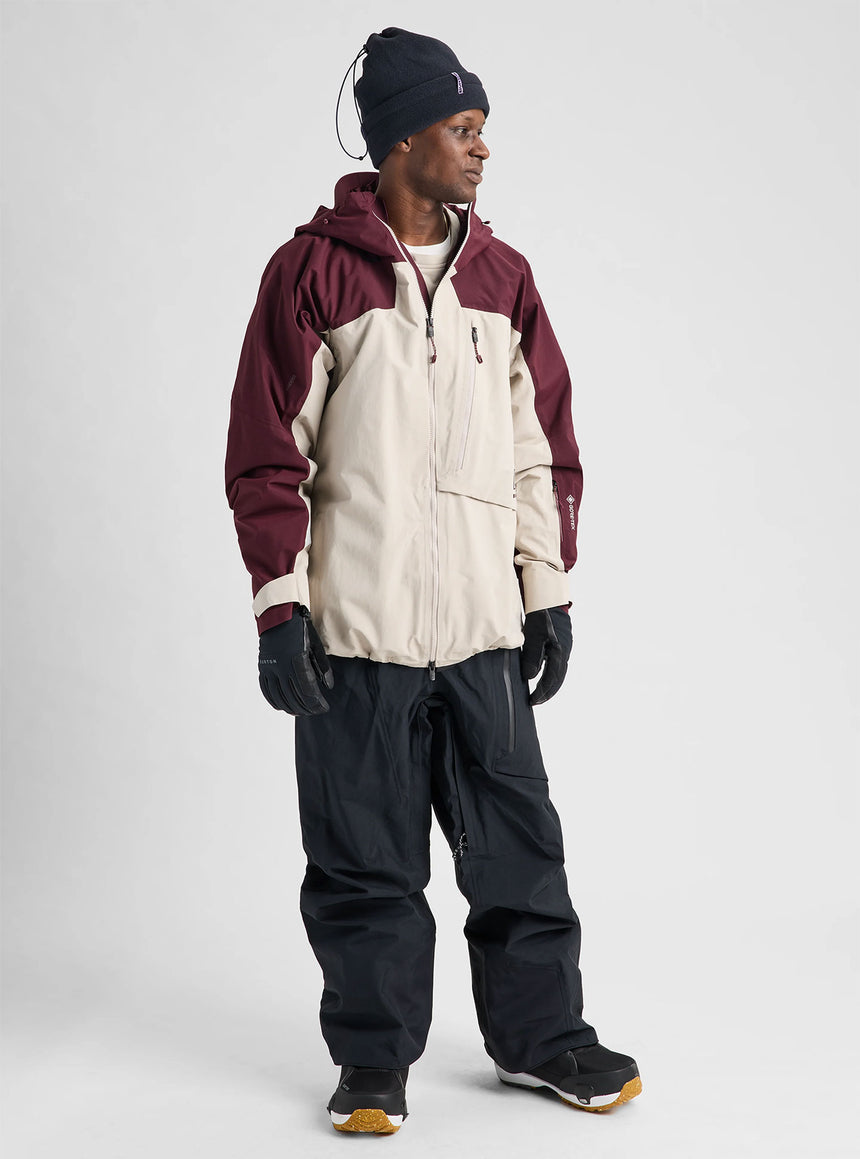 BURTON [ak] Cyclic Gore-Tex 2L Jacket 2027 - Rum Raisin/Chinchilla Gray