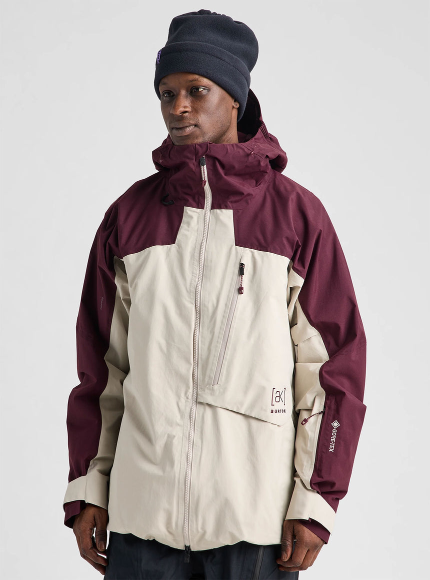 BURTON [ak] Cyclic Gore-Tex 2L Jacket 2027 - Rum Raisin/Chinchilla Gray