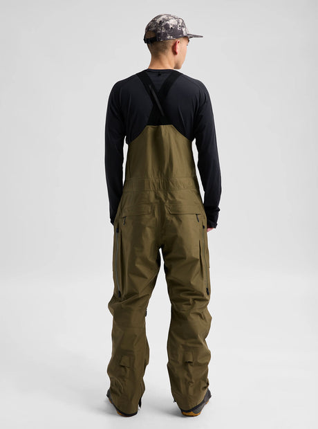 BURTON [ak] Freebird Gore-Tex 2L Bib Pant 2027 - Dried Moss