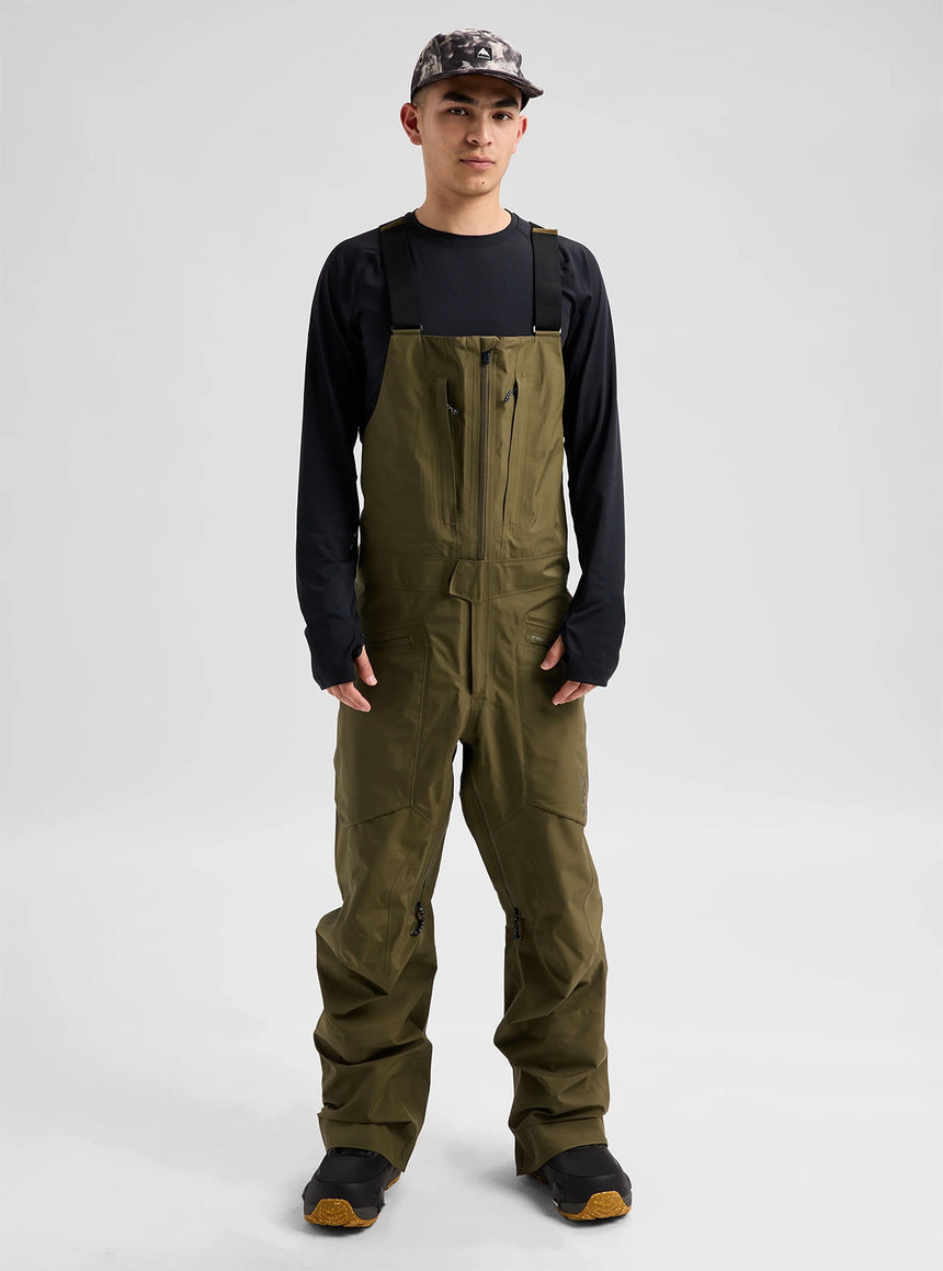 BURTON [ak] Freebird Gore-Tex 2L Bib Pant 2027 - Dried Moss