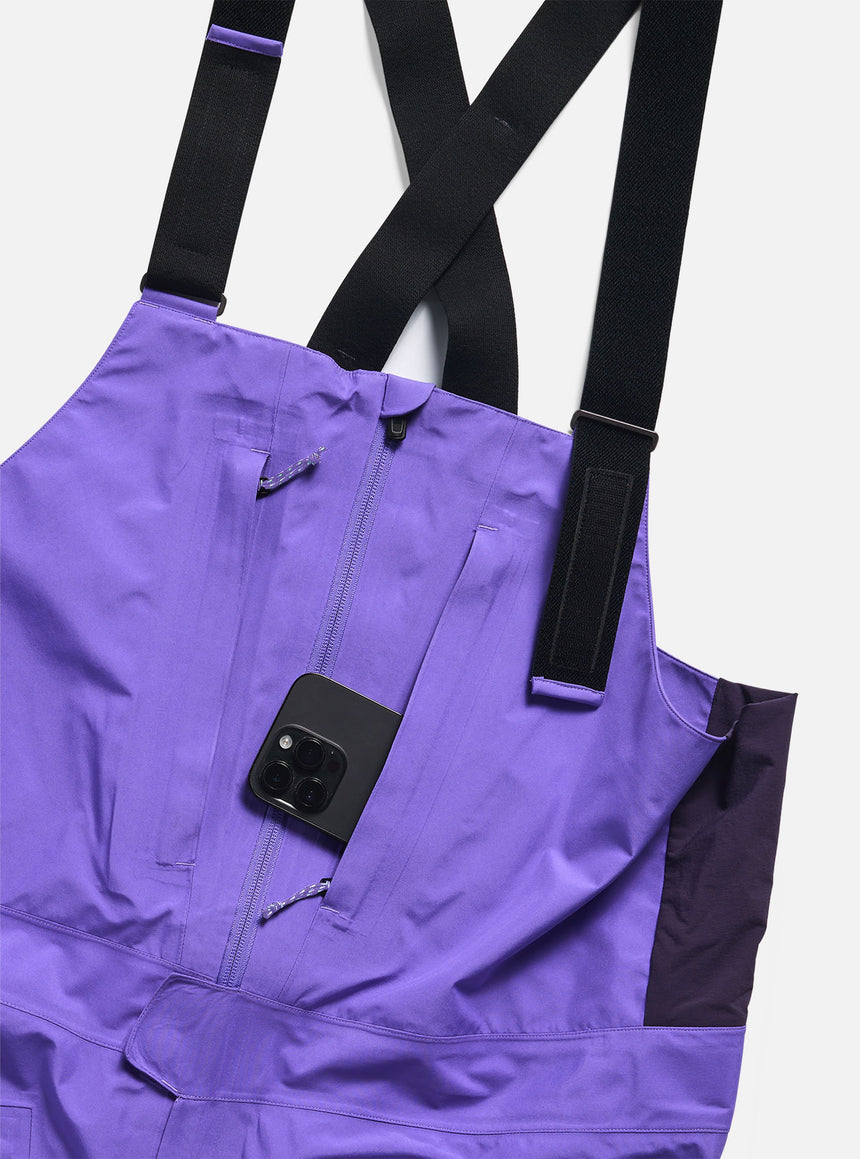 BURTON [ak] Freebird Gore-Tex 3L Bib Pant 2027 - Purple Voltage