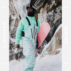 BURTON [ak] Gore-Tex 2L Cyclic Bib Pant 2025 - Oversized Zebra