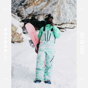 BURTON [ak] Gore-Tex 2L Cyclic Bib Pant 2025 - Oversized Zebra