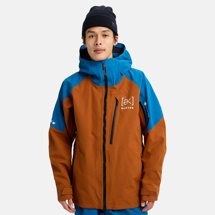 BURTON [ak] Gore-Tex 2L Cyclic Jacket 2026 - Chestnut Brown/Blue Teal