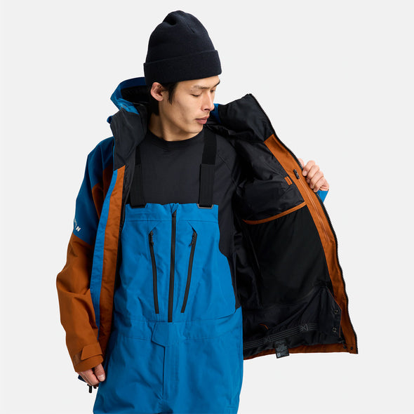 BURTON [ak] Gore-Tex 2L Cyclic Jacket 2026 - Chestnut Brown/Blue Teal *PRE-ORDER