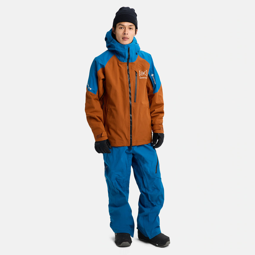 BURTON [ak] Gore-Tex 2L Cyclic Jacket 2026 - Chestnut Brown/Blue Teal