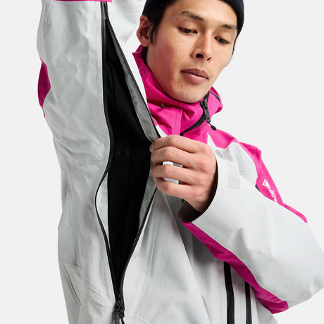 BURTON [ak] Gore-Tex 2L Cyclic Jacket 2026 - Very Berry/Gray Cloud