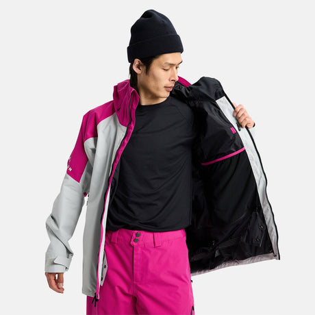 BURTON [ak] Gore-Tex 2L Cyclic Jacket 2026 - Very Berry/Gray Cloud