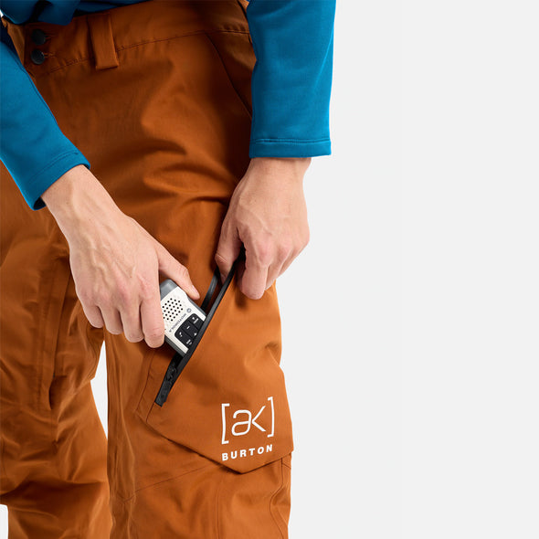 BURTON [ak] Gore-Tex 2L Cyclic Bib Pant 2026 - Chestnut Brown *PRE-ORDER